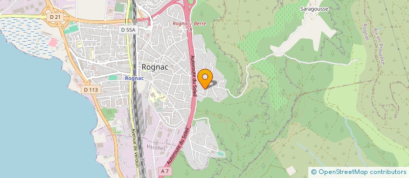 localisation de l'entreprise SEIMANDI  ROGNAC