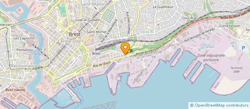 localisation de l'entreprise SEIMI à BREST