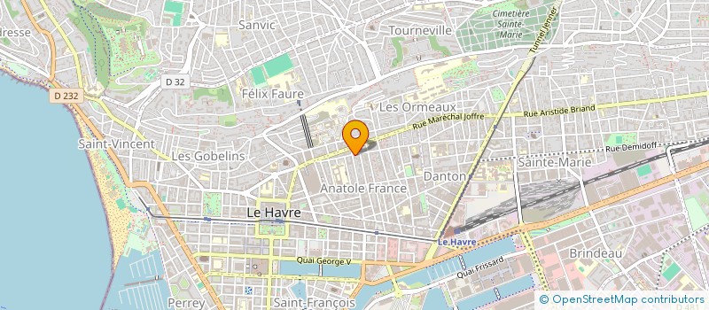 localisation de l'entreprise SEIN'ELEC à LE HAVRE