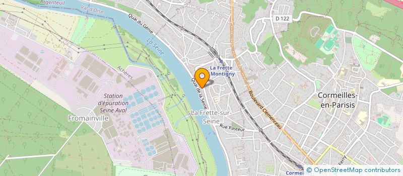 localisation de l'entreprise SEINE 85  FRETTE SUR SEINE (LA)