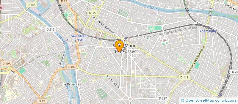 localisation de l'entreprise SEINE BT à SAINT-MAUR-DES-FOSSES
