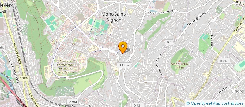 localisation de l'entreprise SEINE COACHING  MONT-SAINT-AIGNAN