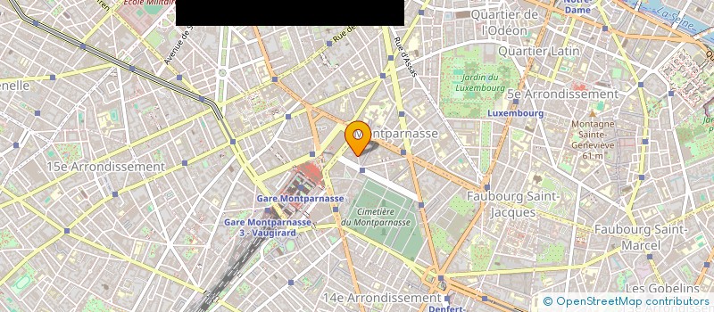 localisation de l'entreprise SEINE COUVERTURE  PARIS