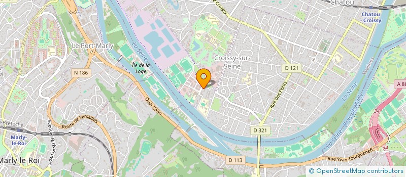 localisation de l'entreprise SEINE CROISSY  CROISSY-SUR-SEINE