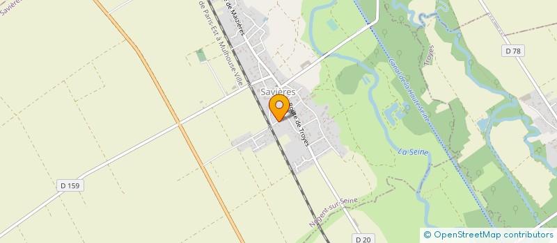 localisation de l'entreprise SEINE ENERGIE  SAVIERES