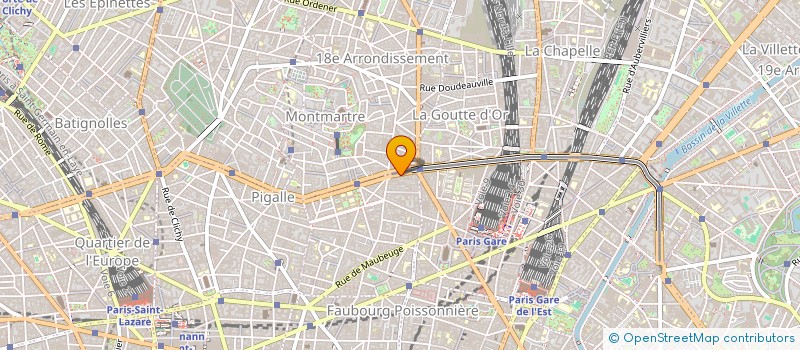 localisation de l'entreprise SEINE ET MARNE CONSTRUCTION  PARIS