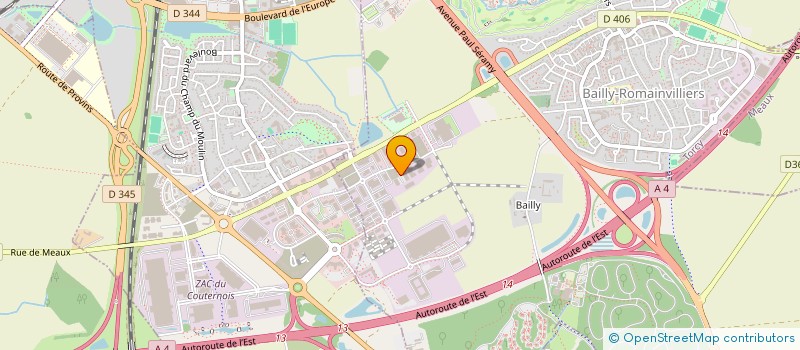 localisation de l'entreprise SEINE ET MARNE RENOVATION  BAILLY-ROMAINVILLIERS