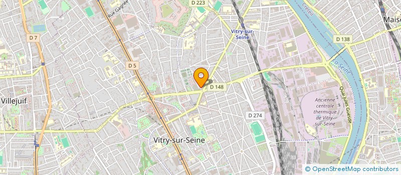 localisation de l'entreprise SEINE ET MEUSE MANAGEMENT  VITRY-SUR-SEINE