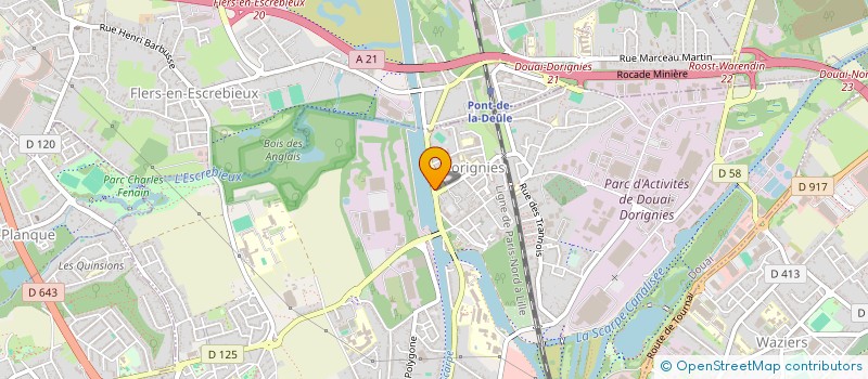 localisation de l'entreprise SEINE ET MOI à DOUAI