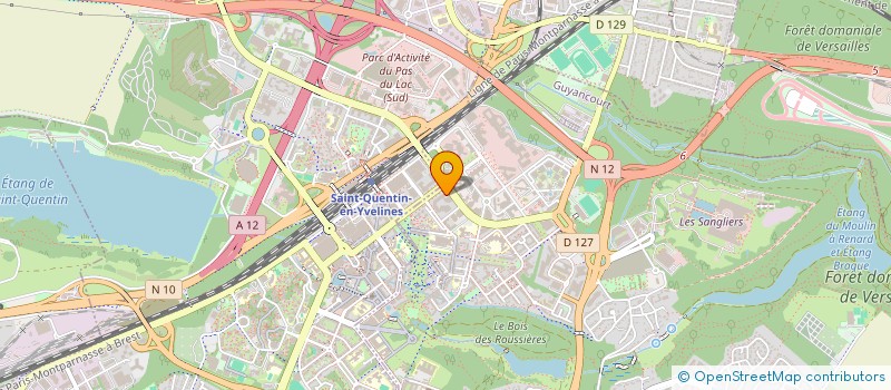 localisation de l'entreprise SEINE ET YVELINES NUMERIQUE à VERSAILLES