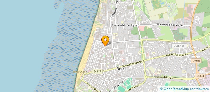 localisation de l'entreprise SEINE INDIVISION à BERCK