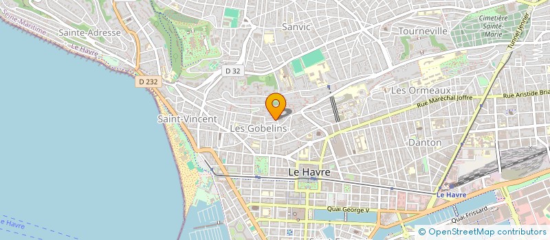 localisation de l'entreprise SEINE INDUSTRIE à LE HAVRE