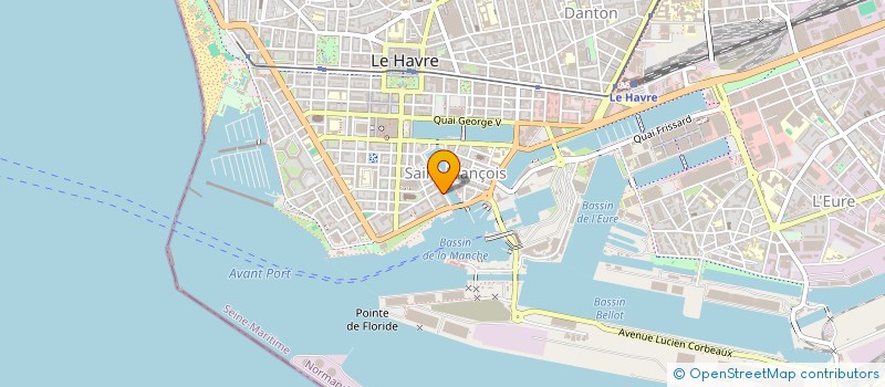 localisation de l'entreprise SEINE INFORMATIQUE à LE HAVRE