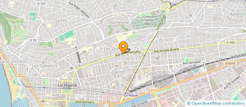 localisation de l'entreprise SEINE INGENIERIE à LE HAVRE