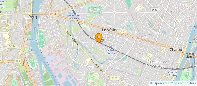 localisation de l'entreprise SEINE INVESTISSEMENT  LE VESINET