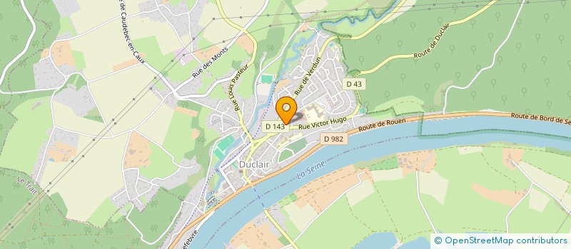 localisation de l'entreprise SEINE LOGEMENT à DUCLAIR