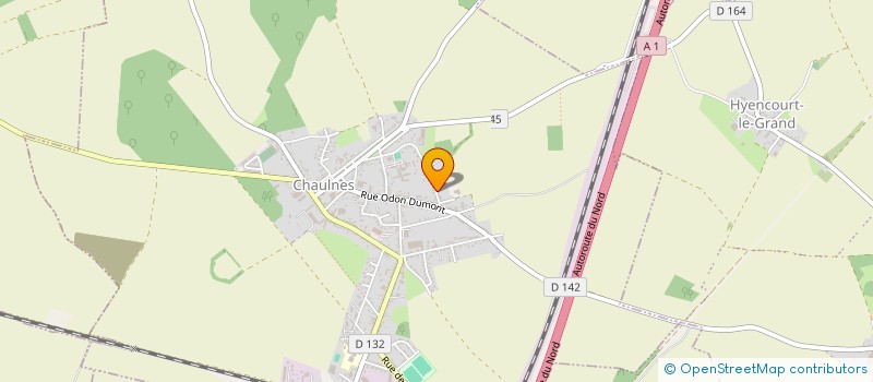 localisation de l'entreprise SEINE NORD MATERIAUX  CHAULNES