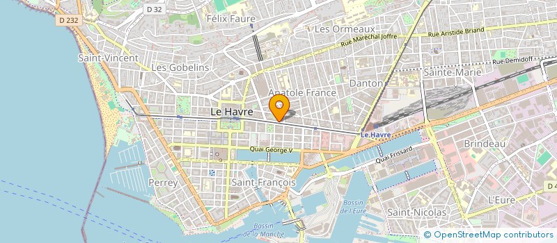 localisation de l'entreprise SEINE PATRIMOINE à LE HAVRE