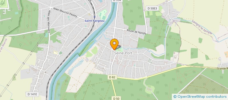 localisation de l'entreprise SEINE PORT PETANQUE  SEINE-PORT