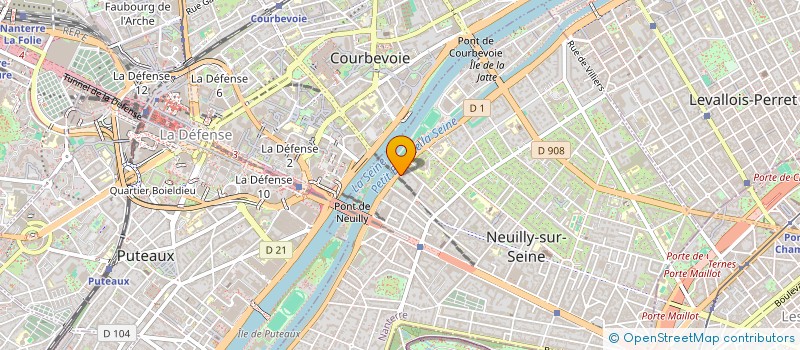 localisation de l'entreprise SEINE RIVER à NEUILLY-SUR-SEINE