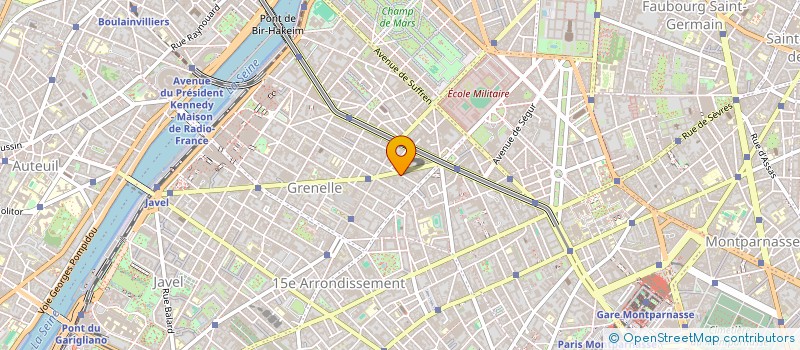 localisation de l'entreprise SEINE SERVICES  PARIS