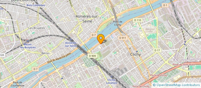 localisation de l'entreprise SEINE SPORT CULTURE à CLICHY