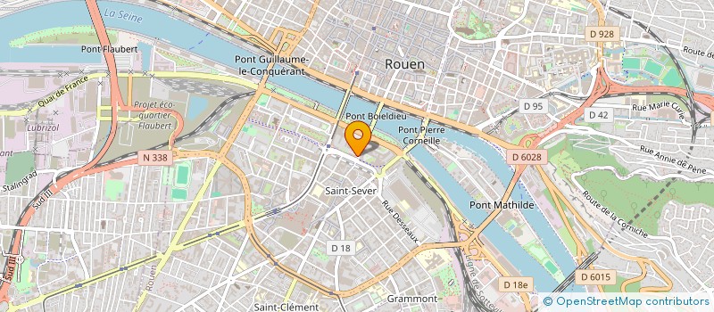 localisation de l'entreprise SEINE TRANSITION ENERGETIQUE  ROUEN