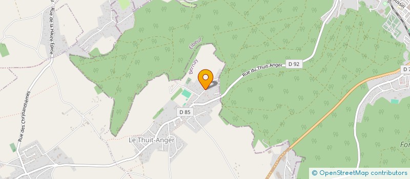 localisation de l'entreprise SEINEXPERT  LE THUIT DE L'OISON