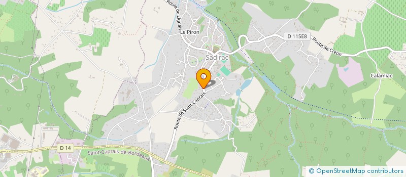 localisation de l'entreprise SEINSDESSUSDESSOUS  SADIRAC