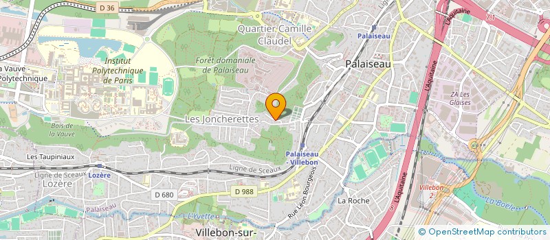 localisation de l'entreprise SEIPIA à PALAISEAU