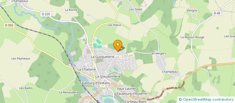 localisation de l'entreprise SEIRCEY à TOUCY