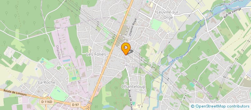 localisation de l'entreprise SEISHIN'TANREN DOJO à SAINT-GERMAIN-LES-ARPAJON