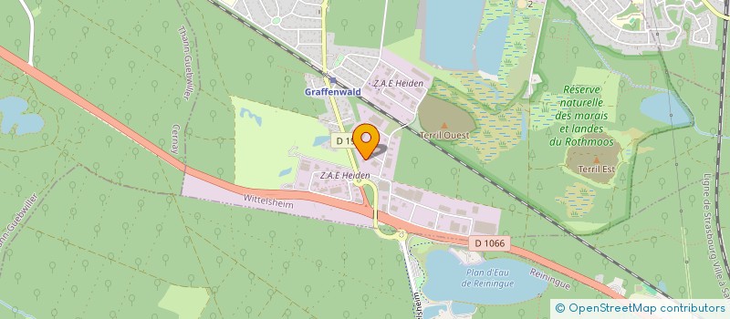 localisation de l'entreprise SEIT SOCIETE D'ELECTRICITE INDUSTRIELLE ET TERTIAIRE à WITTELSHEIM