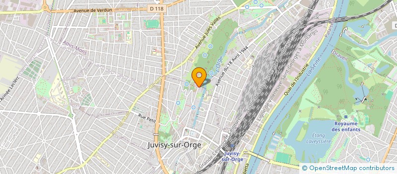 localisation de l'entreprise SEITEN à JUVISY-SUR-ORGE