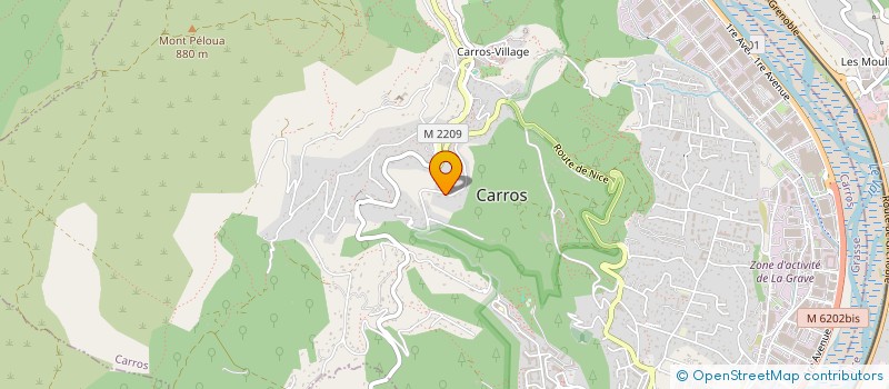 localisation de l'entreprise SEITZ-RUXTON à CARROS