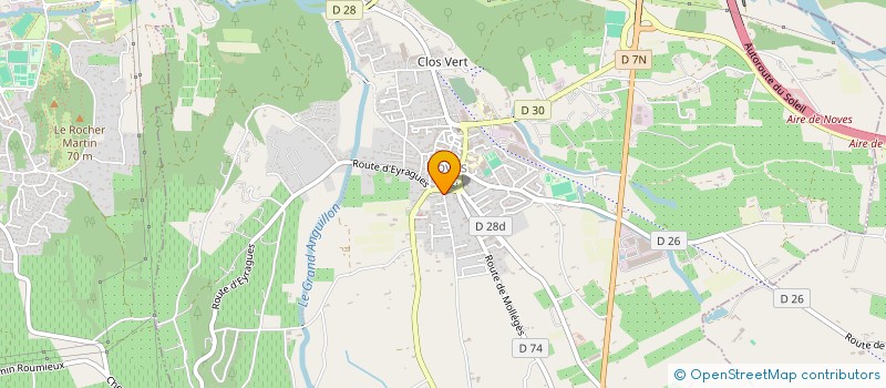 localisation de l'entreprise SEIVE GLOBAL INVEST à NOVES