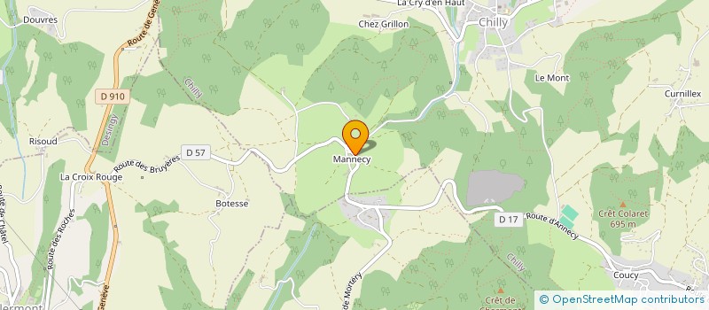 localisation de l'entreprise SEIXAS CHARPENTE  CHILLY