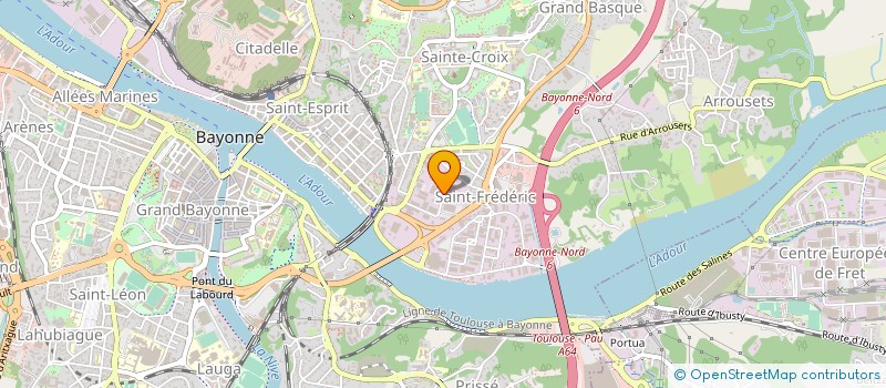 localisation de l'entreprise SEIXO JOSE AUGUSTE ET FILS  ANGLET