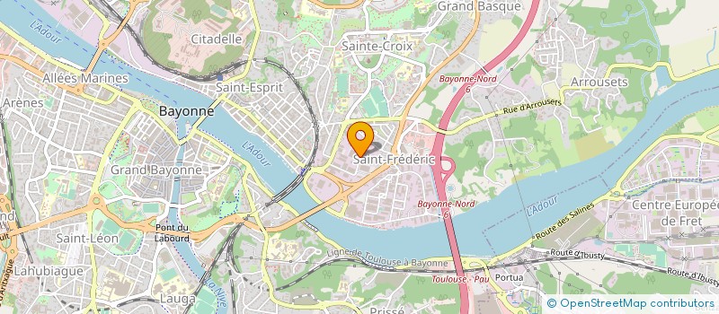 localisation de l'entreprise SEIXO PROMOTION à BAYONNE