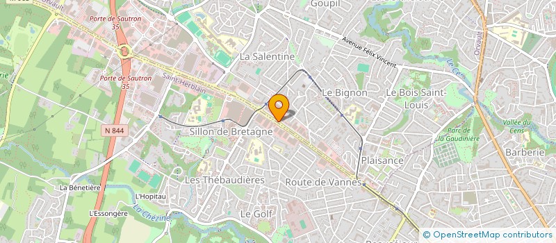 localisation de l'entreprise SEIZ'HEURES à ORVAULT