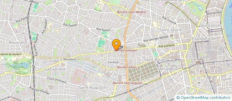 localisation de l'entreprise SEIZE  BORDEAUX