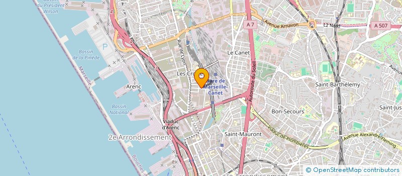 localisation de l'entreprise SEIZE IMMO à MARSEILLE