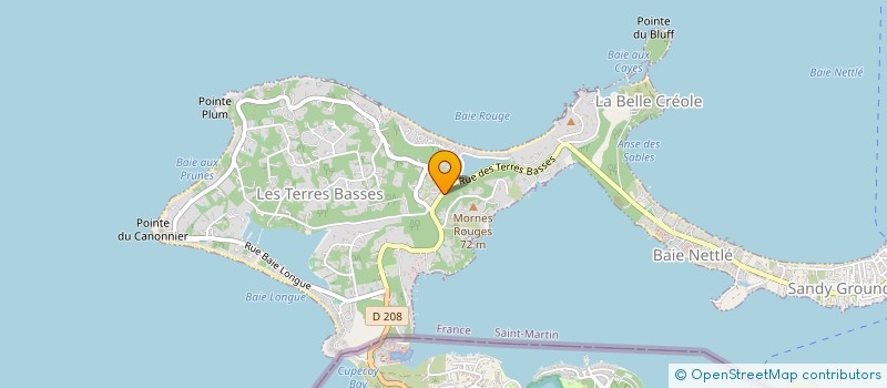 localisation de l'entreprise SEIZE THE DAY  SAINT MARTIN