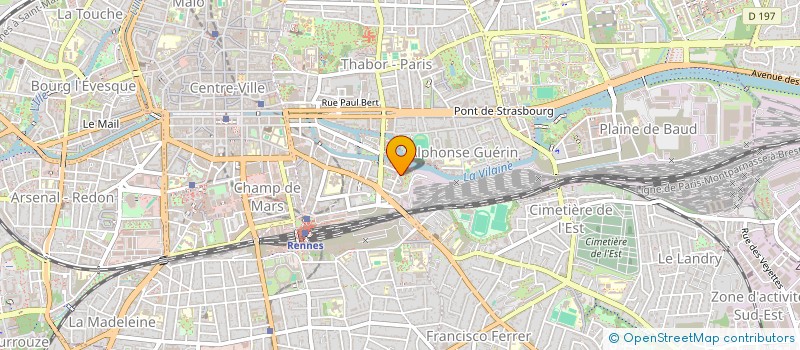 localisation de l'entreprise SEIZHARD  RENNES