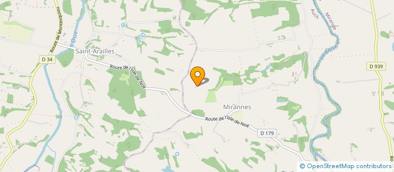 localisation de l'entreprise SEJ  MIRANNES