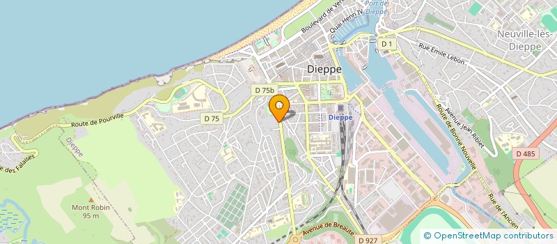 localisation de l'entreprise SEJ DIEPPE à DIEPPE