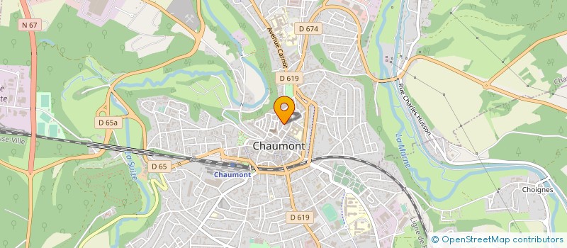 localisation de l'entreprise SEJAD à CHAUMONT