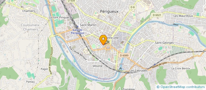 localisation de l'entreprise SEJAVECRU 1 à PERIGUEUX