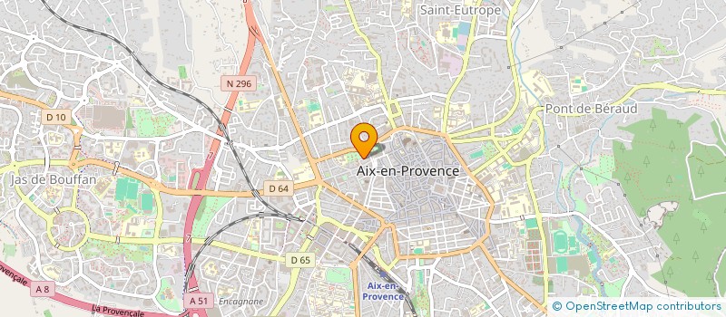 localisation de l'entreprise SEJEAC  AIX-EN-PROVENCE