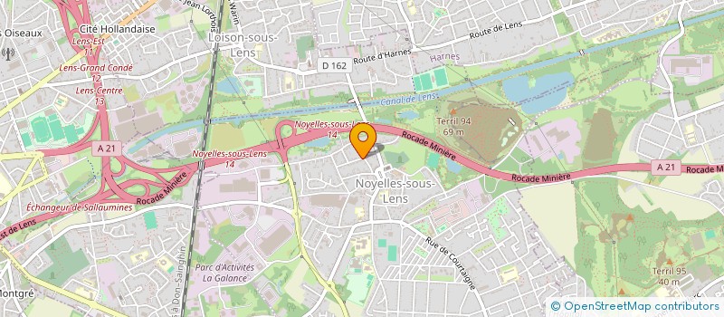 localisation de l'entreprise SEJEMA  NOYELLES-SOUS-LENS